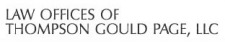 The Law Offices of Thompson Gould Page, LLC