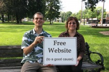 August 2009,  Windsor CT: Free Website to a Good Cause