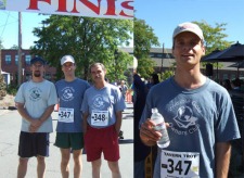 September 23rd, 2007 - Windsor, CT - Invisible Gold sponsors team for the First Annual Tavern Trot